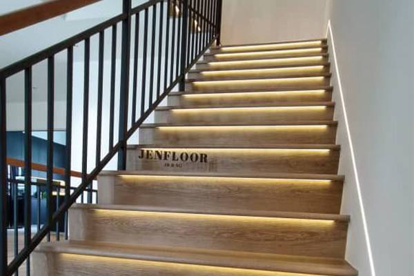 Jenfloor SPC Flooring For Staircase